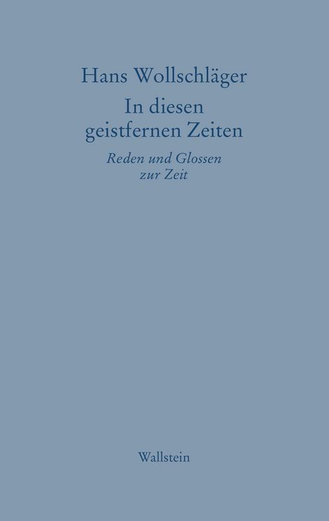 Produktbild: In diesen geistfernen Zeiten
