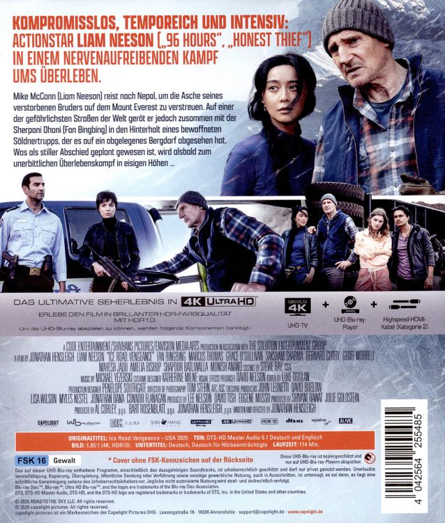 Produktbild: Ice Road: Vengeance (4K Ultra HD)