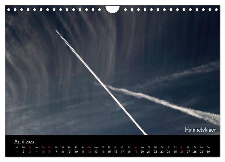 Produktbild: Wolken-Kunstwerke (Wandkalender 2026 DIN A4 quer), CALVENDO Monatskalender