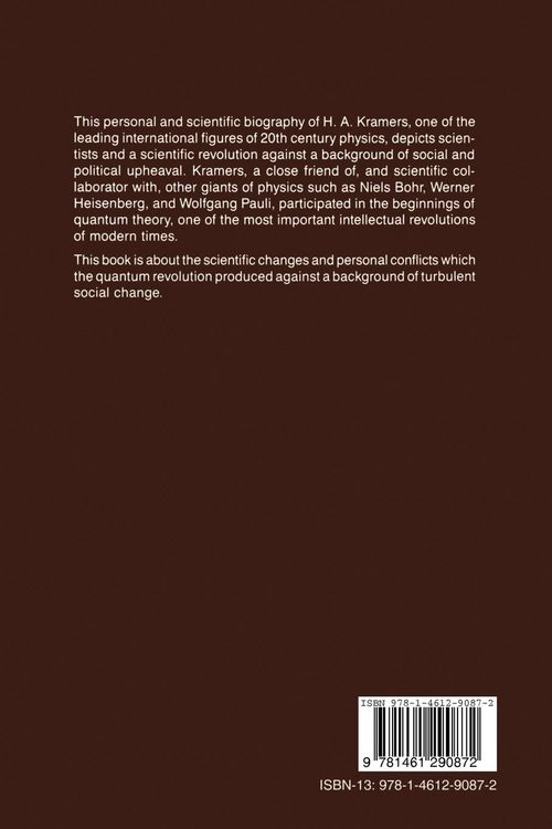 Produktbild: H.A. Kramers Between Tradition and Revolution