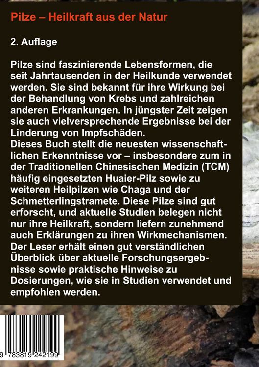 Produktbild: 2. Auflage Pilze contra Krebs und andere Erkrankungenn