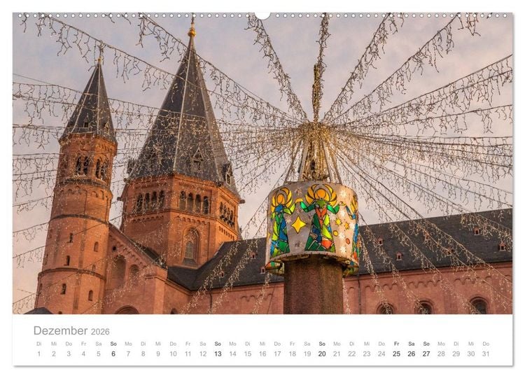 Produktbild: Mein Mainz (hochwertiger Premium Wandkalender 2026 DIN A2 quer), Kunstdruck in Hochglanz