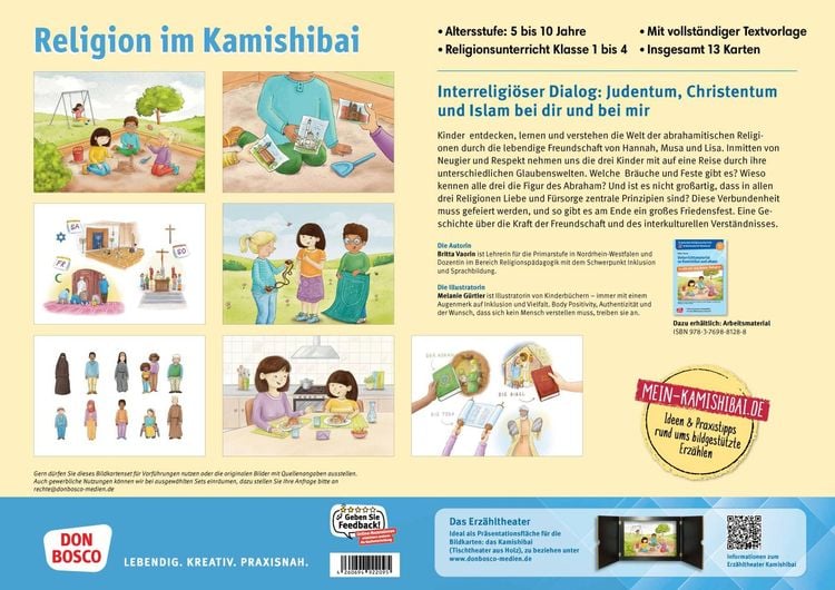 Produktbild: Erzähl mir von deiner Religion. Kamishibai Bildkartenset