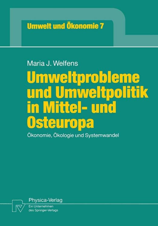 Produktbild: Umweltprobleme und Umweltpolitik in Mittel- und Osteuropa