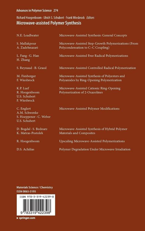 Produktbild: Microwave-assisted Polymer Synthesis