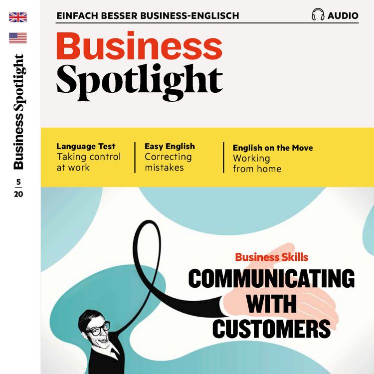 Produktbild: Business-Englisch lernen Audio - Communicating with customers