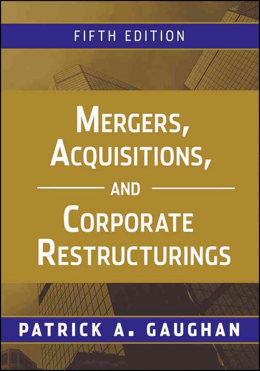 Produktbild: Gaughan, P: Mergers, Acquisitions