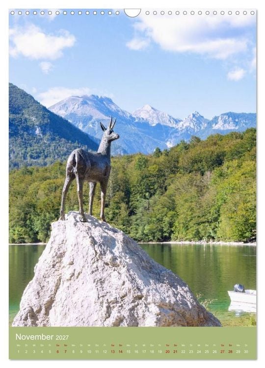 Produktbild: Zauberhaftes Slowenien. Seen, Berge und charmante Orte (Wandkalender 2027 DIN A3 hoch), CALVENDO Monatskalender