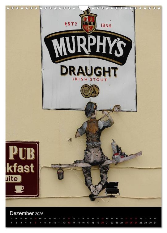 Produktbild: Buntes Irland (Wandkalender 2026 DIN A3 hoch), CALVENDO Monatskalender