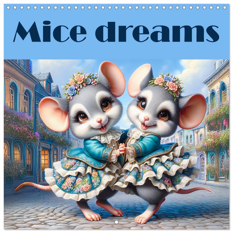 Produktbild: Mice dreams (Wall Calendar 2026 12 &times; 12 Inch) CALVENDO 12 Month Wall Calendar