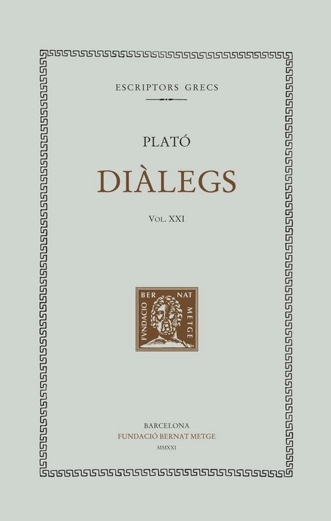 Produktbild: Di&agrave;legs XXI : les lleis, llibres VII-IX