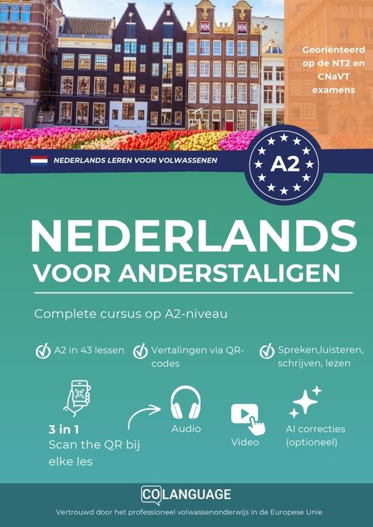 Produktbild: Nederlands leren voor anderstaligen: complete cursus op A2-niveau