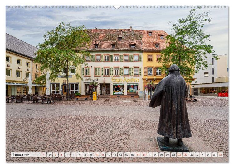Produktbild: Landau in der Pfalz Impressionen (Wandkalender 2026 DIN A2 quer), CALVENDO Monatskalender