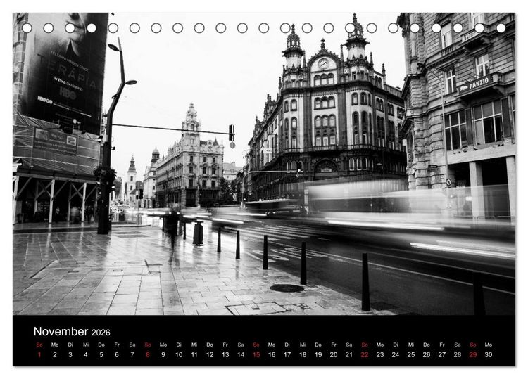 Produktbild: Budapest einfach liebenswert (Tischkalender 2026 DIN A5 quer), CALVENDO Monatskalender