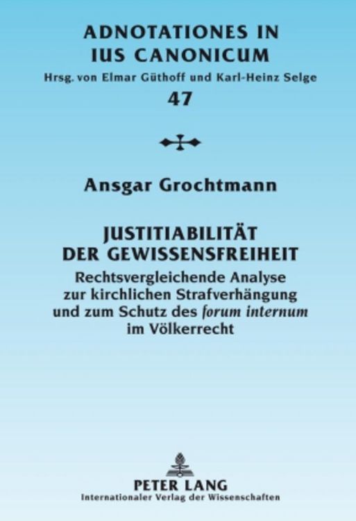 Produktbild: Justitiabilität der Gewissensfreiheit