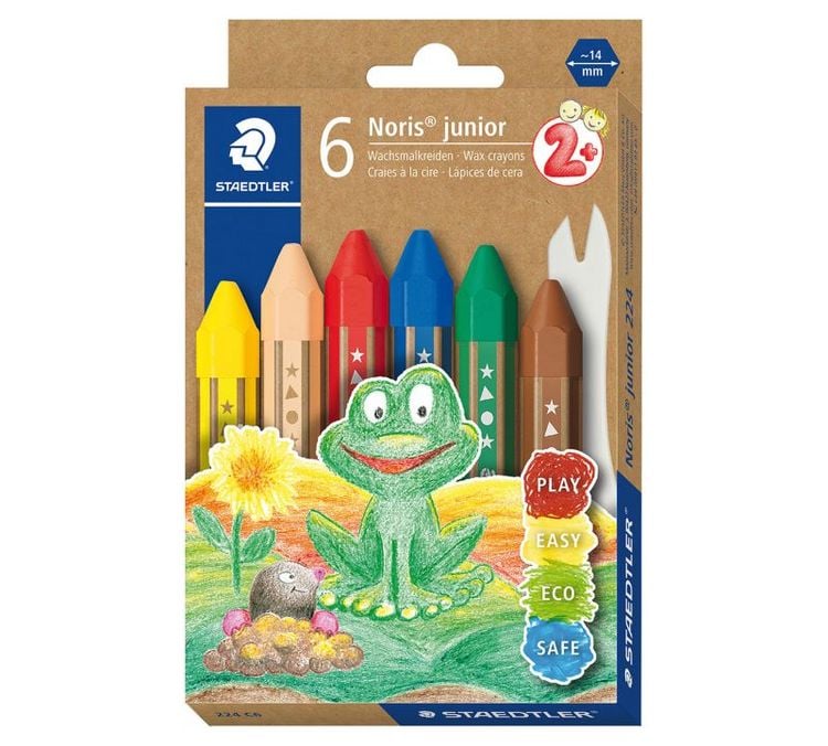 Produktbild: STAEDTLER Wachsmalkreide Noris&reg; junior 224, 6er Set