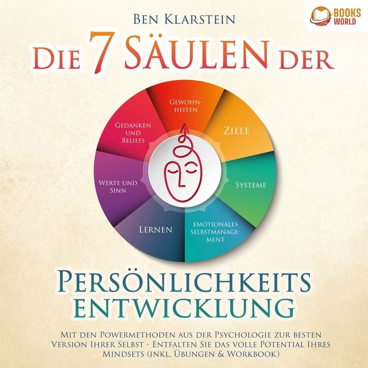 Produktbild: Die 7 S&auml;ulen der Pers&ouml;nlichkeitsentwicklung: Mit den Powermethoden aus der Psychologie zur besten Version Ihrer Selbst - Entfalten Sie das volle Potential Ihres Mindsets (inkl. &Uuml;bungen & Workbook)
