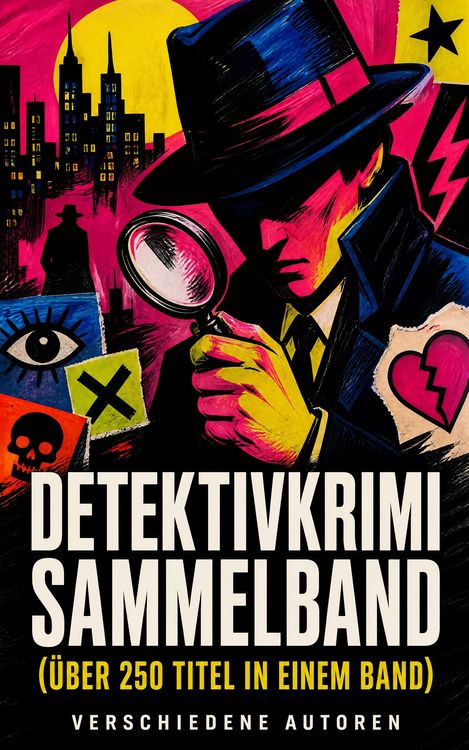 Produktbild: Detektivkrimi Sammelband (&Uuml;ber 250 Titel in einem Band)
