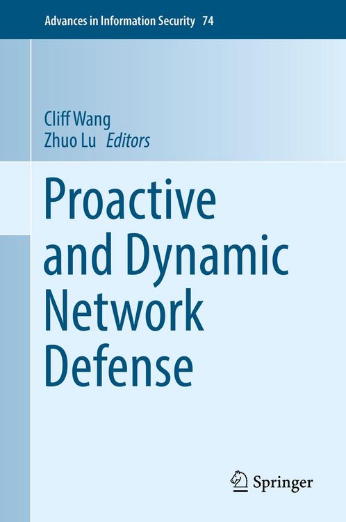 Produktbild: Proactive and Dynamic Network Defense