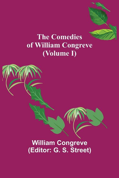Produktbild: The Comedies of William Congreve (Volume I)