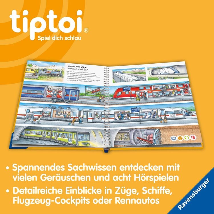 Produktbild: tiptoi&reg; Wieso? Weshalb? Warum? - Faszinierende Fahrzeuge