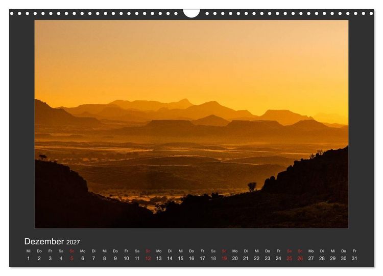 Produktbild: Facetten Namibias (Wandkalender 2027 DIN A3 quer), CALVENDO Monatskalender