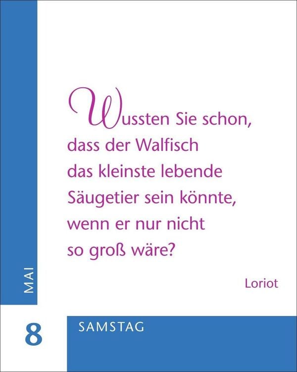 Produktbild: Ein Jahr gute Laune Mini-Geschenkkalender 2027
