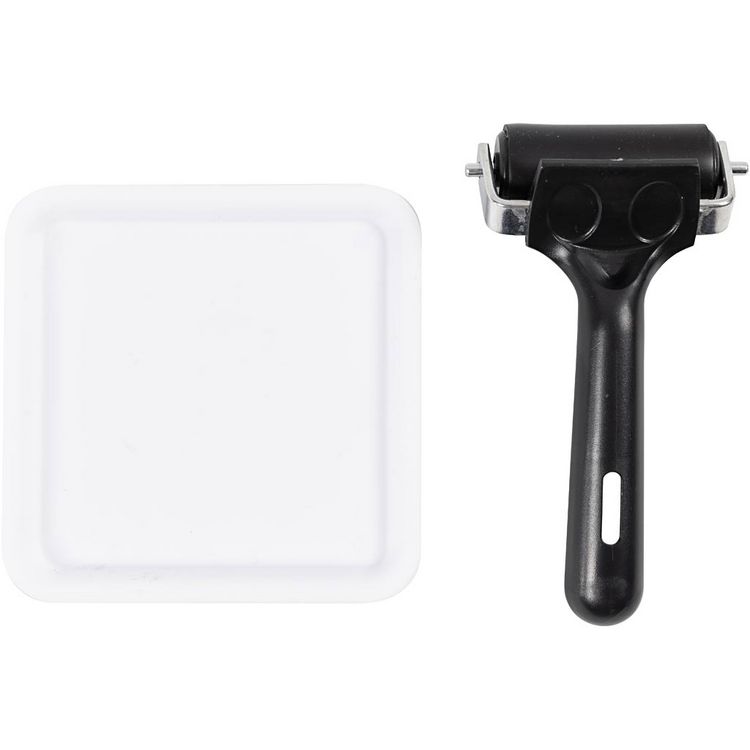 Produktbild: Creativ Company Werkzeugsatz f&uuml;r Linoldruck, Breite 6 cm, Gr&ouml;&szlig;e 12x12 cm