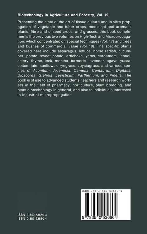Produktbild: High-Tech and Micropropagation III
