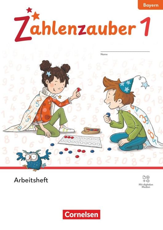 Produktbild: Zahlenzauber - Mathematik f&uuml;r Grundschulen - Ausgabe Bayern 2026 - 1. Jahrgangsstufe