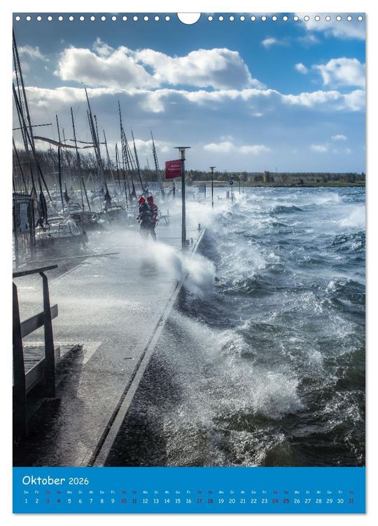 Produktbild: Cospudener See (Wandkalender 2026 DIN A3 hoch), CALVENDO Monatskalender