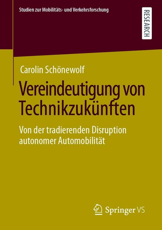 Produktbild: Vereindeutigung von Technikzuk&uuml;nften