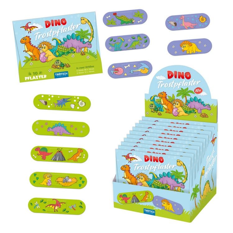 Produktbild: TR&Ouml;TSCH - Pflasterset Trostpflaster Dinosaurier