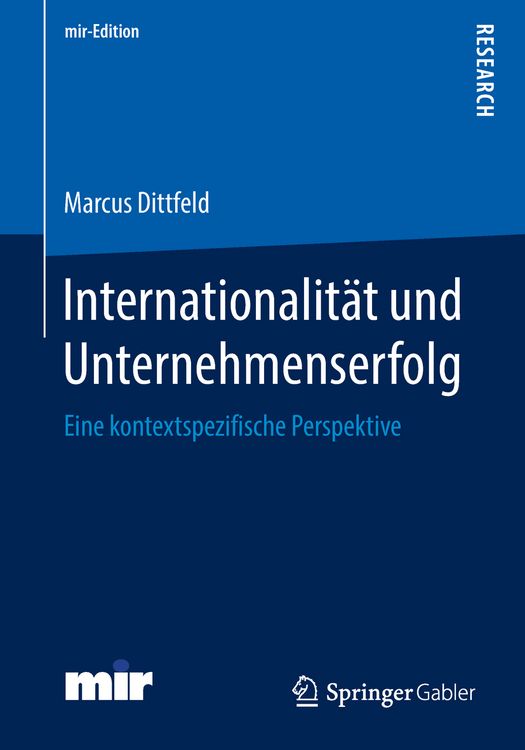Produktbild: Internationalit&auml;t und Unternehmenserfolg