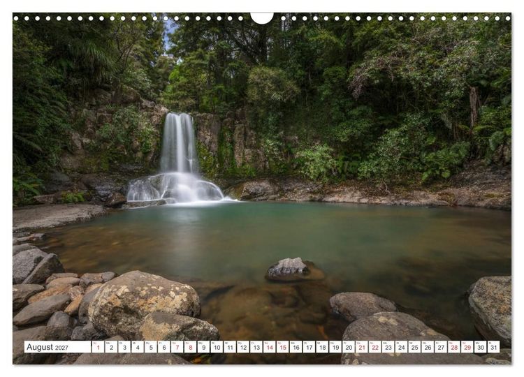 Produktbild: Neuseeland Nordinsel - Das Land der Hobbits und Vulkane (Wandkalender 2027 DIN A3 quer), CALVENDO Monatskalender