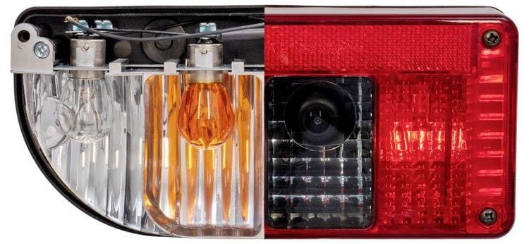 Produktbild: SecoR&uuml;t Fahrradtr&auml;ger-R&uuml;ckleuchte Blinker, Bremslicht, Kennzeichenleuchte, Nebelschlussleuchte, Reflektor, R&uuml;ckfahrscheinwerfer