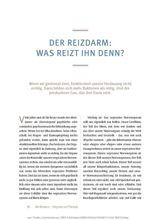 Produktbild: Expertenwissen: SIBO & Reizdarm