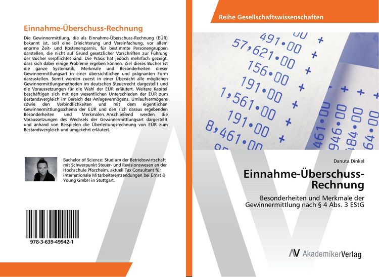 Produktbild: Einnahme-&Uuml;berschuss-Rechnung