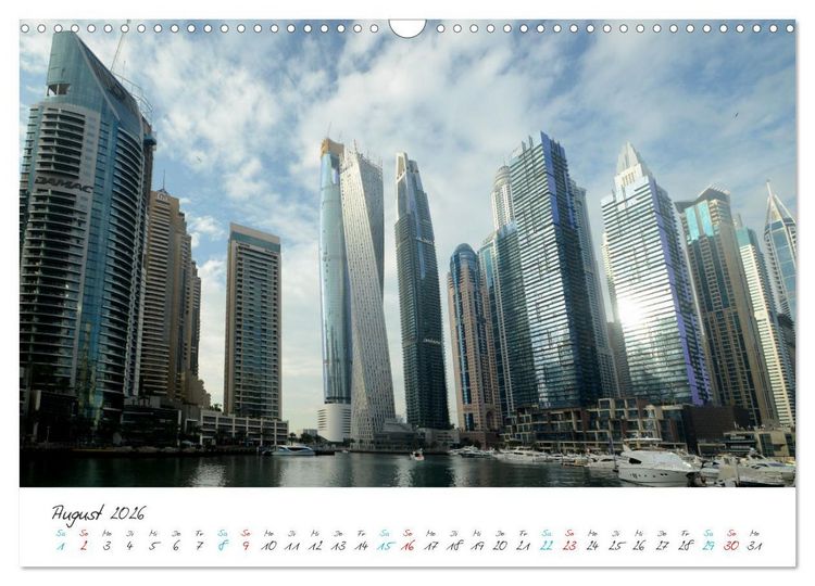 Produktbild: Dubai, die Stadt der Superlative. (Wandkalender 2026 DIN A3 quer), CALVENDO Monatskalender