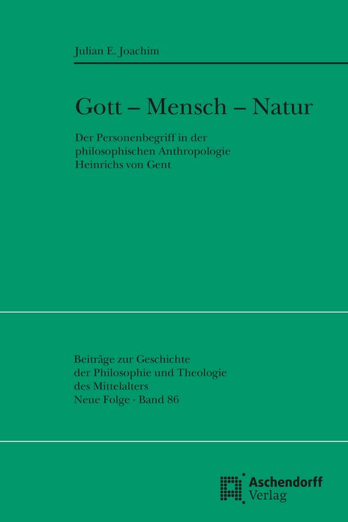 Produktbild: Gott - Mensch - Natur