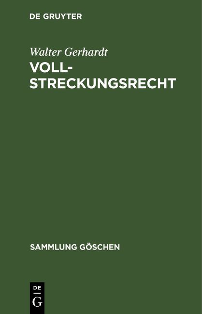 Produktbild: Vollstreckungsrecht