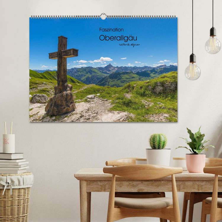 Produktbild: Faszination Oberallg&auml;u (Wandkalender 2026 DIN A2 quer), CALVENDO Monatskalender