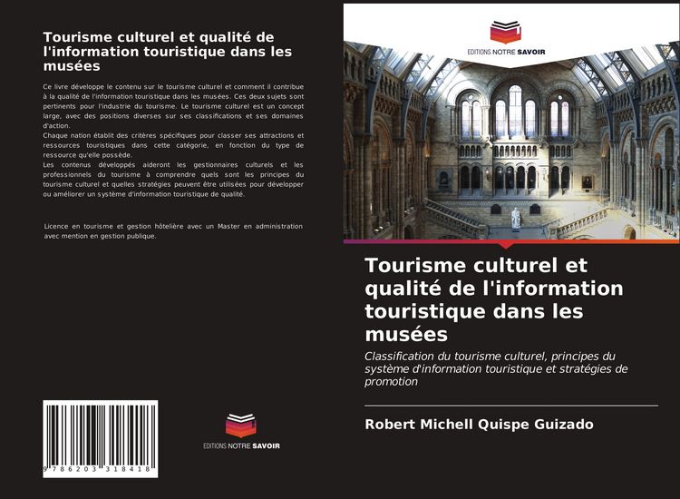 Produktbild: Tourisme culturel et qualit&eacute; de l'information touristique dans les mus&eacute;es
