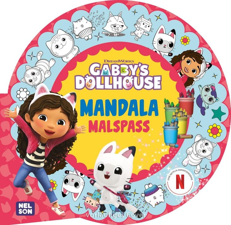 Produktbild: Gabby's Dollhouse: Mandala-Malspaß