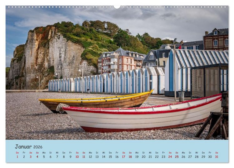 Produktbild: Unterwegs in der Normandie (Wandkalender 2026 DIN A2 quer), CALVENDO Monatskalender