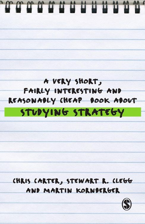 Produktbild: A Very Short, Fairly Interesting and Reasonably Cheap Book About Studying Strategy