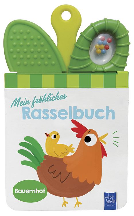Produktbild: Mein fr&ouml;hliches Rasselbuch - Bauernhof