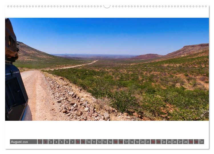 Produktbild: Namibia - Landschaft und Panorama (hochwertiger Premium Wandkalender 2026 DIN A2 quer), Kunstdruck in Hochglanz