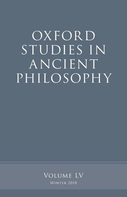 Produktbild: Oxford Studies in Ancient Philosophy, Volume 55