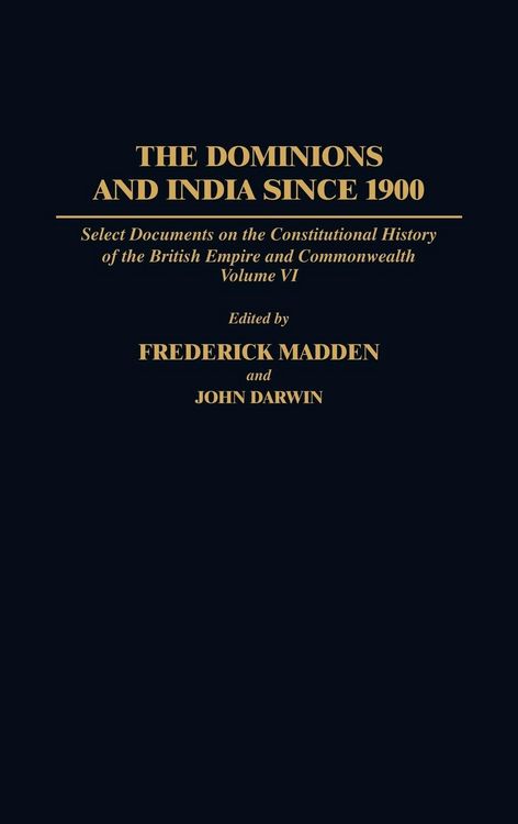 Produktbild: The Dominions and India Since 1900